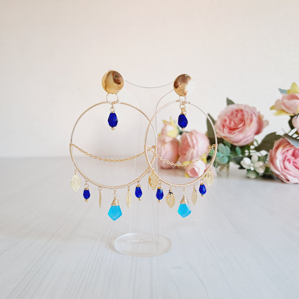 Maxi hojas mix azul