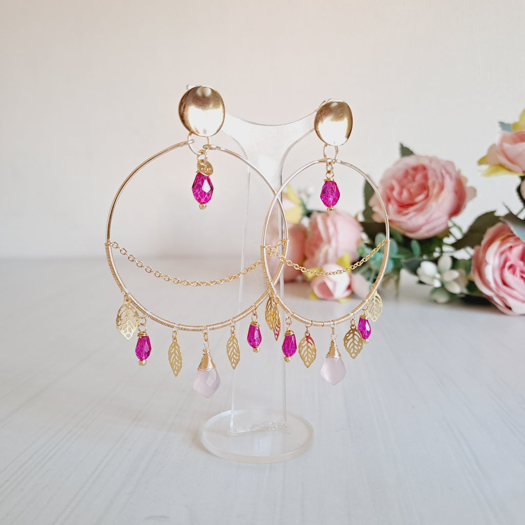 Maxi hojas mix rosa