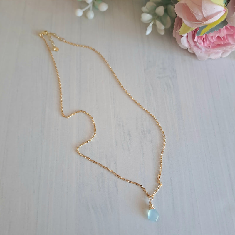 Cadena mini Calcedonia