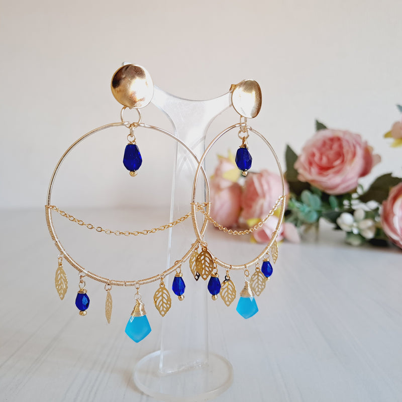Maxi hojas mix azul